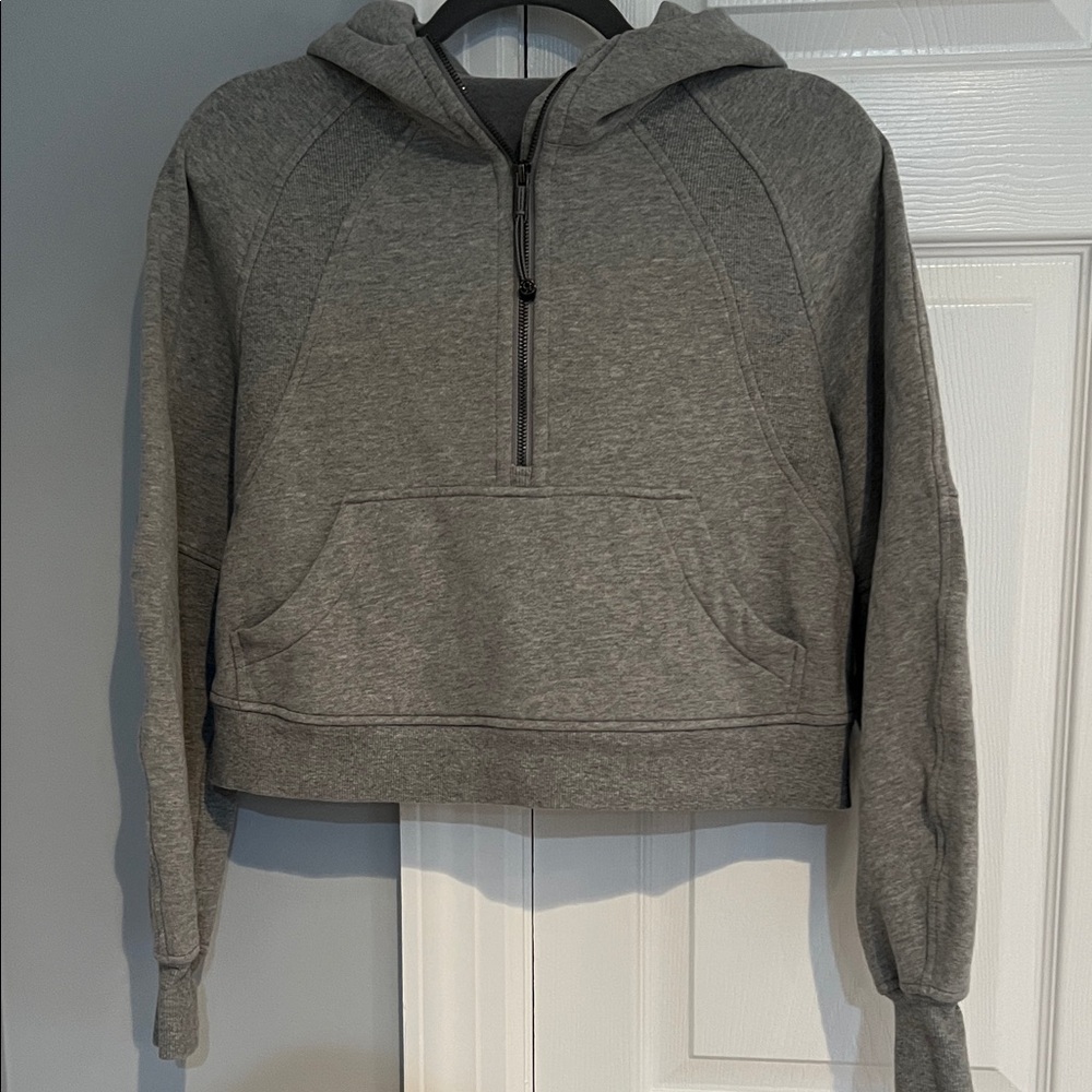 Lulu Lemon half zip Scuba hoodie